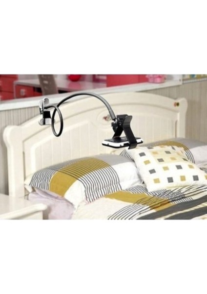 Şık Gri Akrobat Telefon Tutucu, Kolay Kullanım ve Güvenli Tutuş Sağlar