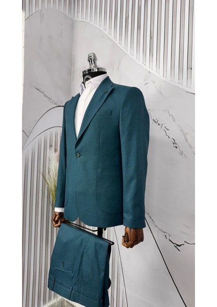 Slim Fit Torba Cep Takım Elbise modelleri