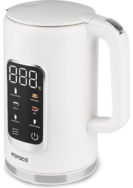 Beyaz 2209 Çift Cidarlı Elektrikli Su Isıtıcı, Soft Cream Renkli, Çok Renkli Seçeneklerle fırsatları