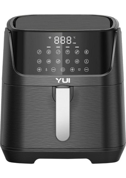5.5l Siyah Akıllı Hızlı Fritöz, Pratik ve Sağlıklı Pişirme Deneyimi