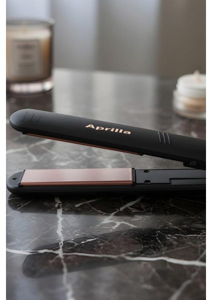 Siyah Çok Fonksiyonlu Saç Düzleştirici, Kristal Seramik Plaka, Şık ve Kullanışlı fırsatları