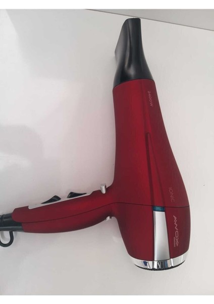 Kırmızı Profesyonel Saç Kurutma Makinesi, Dc Motor, Kuaför Kalitesi fırsatları