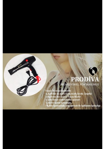 Şık Siyah Saç Kurutma Makinesi, Kullanışlı ve Hafif Tasarım modelleri