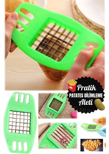 Hızlı ve Pratik Patates Dilimleme Aleti, Mutfakta Kolay Kullanım Sağlar fırsatları