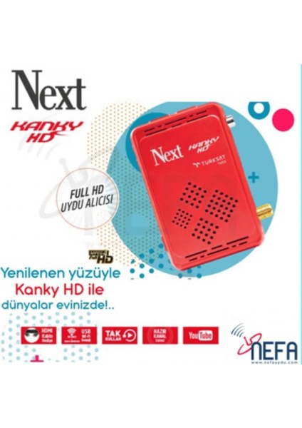 Full Hd Uydu Alıcı, Tek Kumanda ile Kolay Kullanım ve Kaliteli Görüntü Sağlar