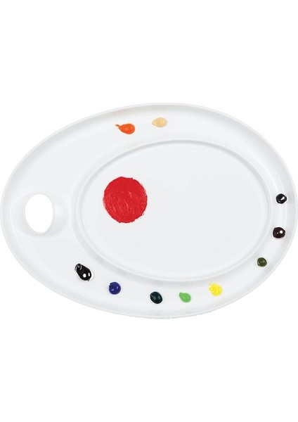 Boya Tutmayan Palet Ellipse Xl Peel-Off 43X31 Cm.