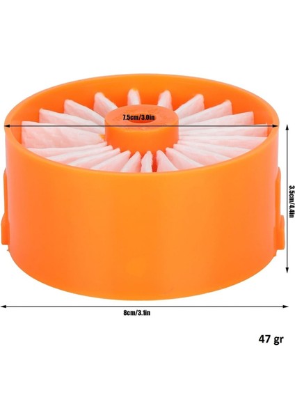 Black & Decker Uyumlu BSV20 Elektrikli Süpürge Hepa Filtre