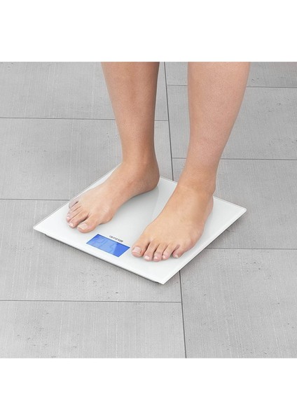 Dijital Banyo Tartısı, Cam Yüzey, Beyaz Renk, 5 Yıl Garanti, Şık ve Kullanışlı modelleri