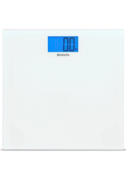 Dijital Banyo Tartısı, Cam Yüzey, Beyaz Renk, 5 Yıl Garanti, Şık ve Kullanışlı