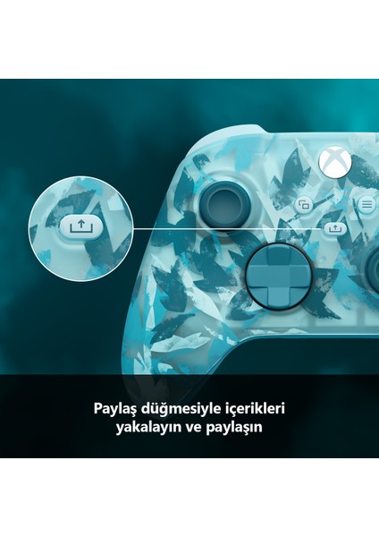 Xbox Wireless Controller - Ice Breaker Special Edition - (EP2-29572) modelleri