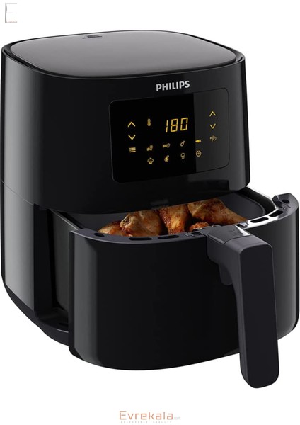 Airfryer Philips 4.1 Lt Series Fritöz Siyah Yetkili Satıcı fiyatları