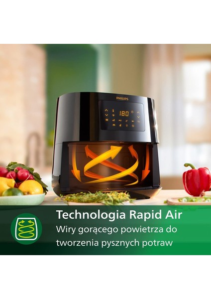 Airfryer Philips 4.1 Lt Series Fritöz Siyah Yetkili Satıcı indirimleri