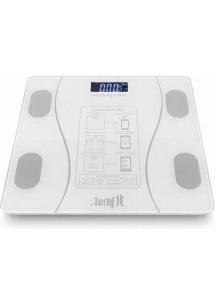 Dijital Baskül, Yağ, Su, Kas, Kilo, Vücut Kitle Endeksi, Termometreli, Sağlıklı Ölçüm modelleri