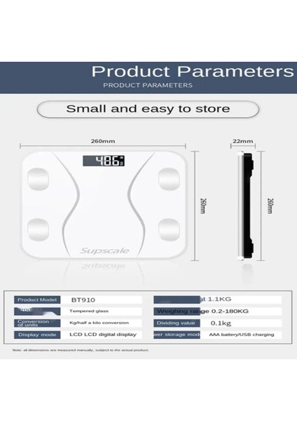 Dijital Baskül, Yağ, Su, Kas, Kilo, Vücut Kitle Endeksi, Termometreli, Sağlıklı Ölçüm fırsatları