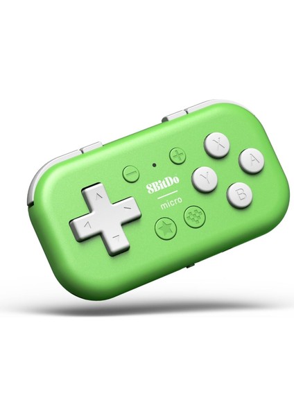 Mikro Gamepad Switch, ve Raspberry Pi Için Cep Boyutunda Mini Denetleyici, Klavye Modunu Destekler (Yeşil)