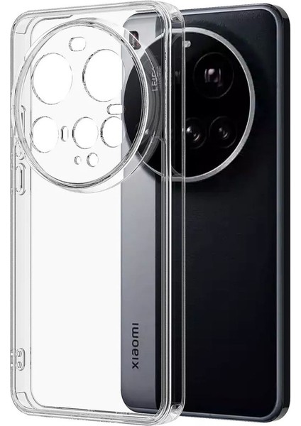 Xiaomi 15 Ultra Şeffaf Silikon Kılıf | Kamera Korumalı Darbe Emici Koruma