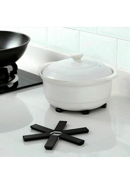 Isıya Dayanıklı Katlanabilir Nihale Tencere Altlığı