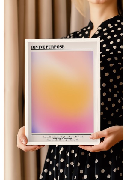 Aura Serisi Beyaz Çerçeveli Poster, Tablo NO:141 modelleri