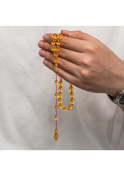 Sıkma Kehribar Tesbih modelleri