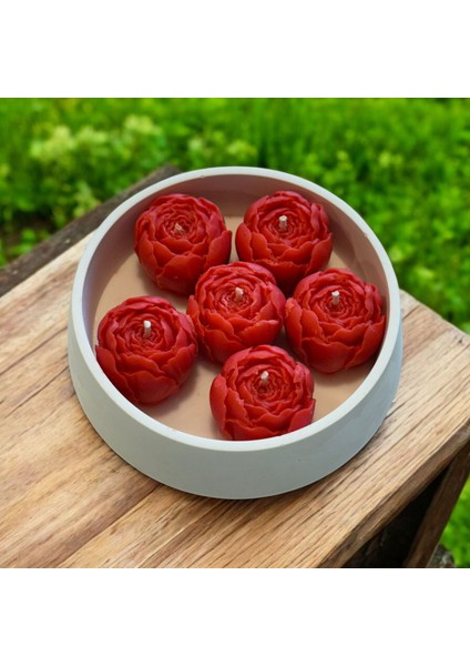 Gül Kase Mum indirimleri