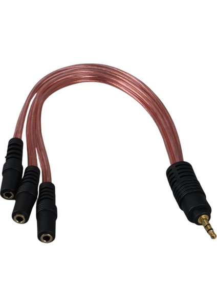 PM-12283 3.5mm Stereo 3x Dişi Kulaklık Çoklayıcı (3 Boğumlu - 20 Cm) fiyatları