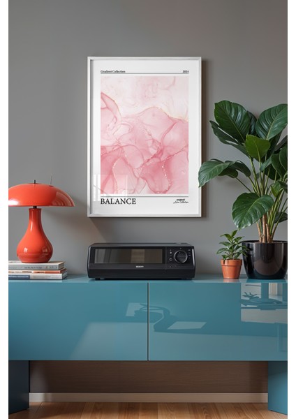 Aura Serisi Beyaz Çerçeveli Poster, Tablo No:28 fiyatları