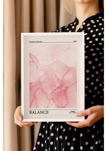 Aura Serisi Beyaz Çerçeveli Poster, Tablo No:28 modelleri