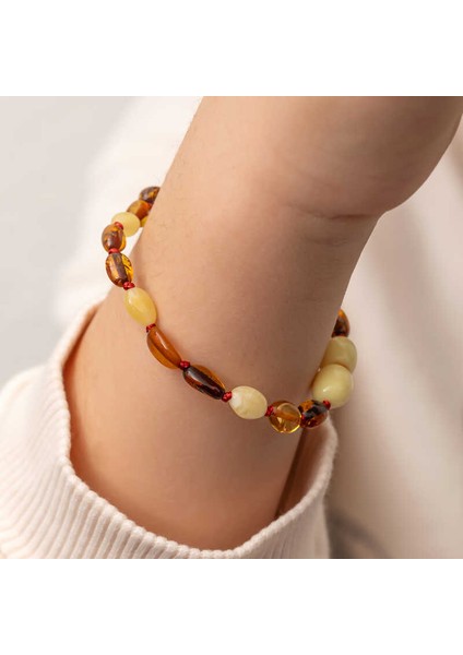 Bebek Damla Kehribar Bileklik indirimleri