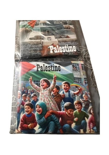 Filistin Kudüs Gazze Temalı 3 Farklı Magnet Seti