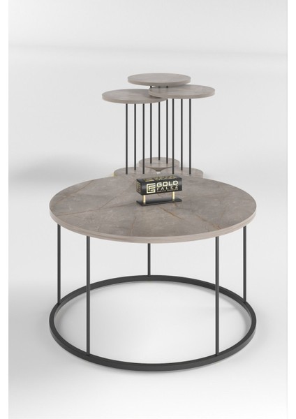 Orta Sehpa ve Zigon Sehpa Terra Set Gordion fiyatları