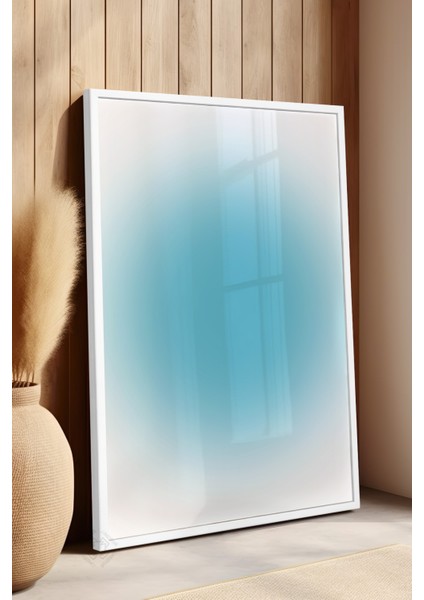 Aura Serisi Beyaz Çerçeveli Poster, Tablo No:87 fırsatları