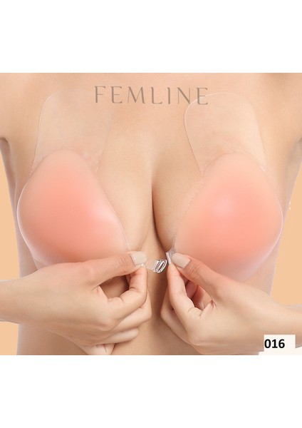 Ten Rengi- Yapışkanlı Silikon Asansör Sütyen - Push Up - Klipsli - Görünmez Dikleştirici fiyatları