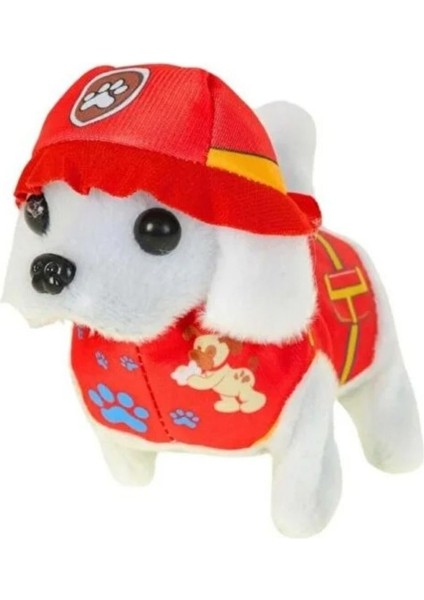 Bvm Oyuncak Pelüş Paw Patrol Sesli Işıklı 23-036-KIRMIZI