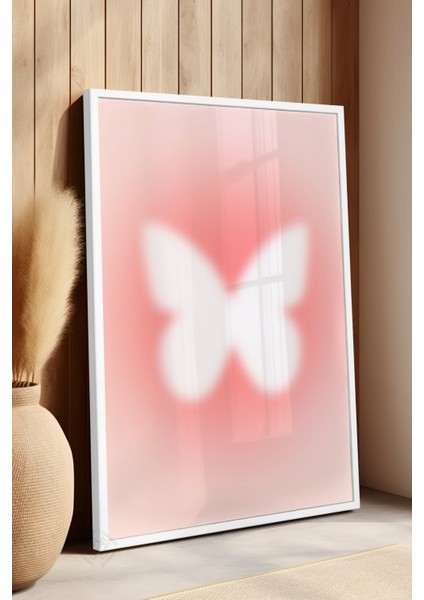 Aura Serisi Beyaz Çerçeveli Poster, Tablo No:99 fırsatları