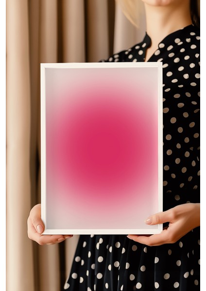 Aura Serisi Beyaz Çerçeveli Poster, Tablo No:83 modelleri