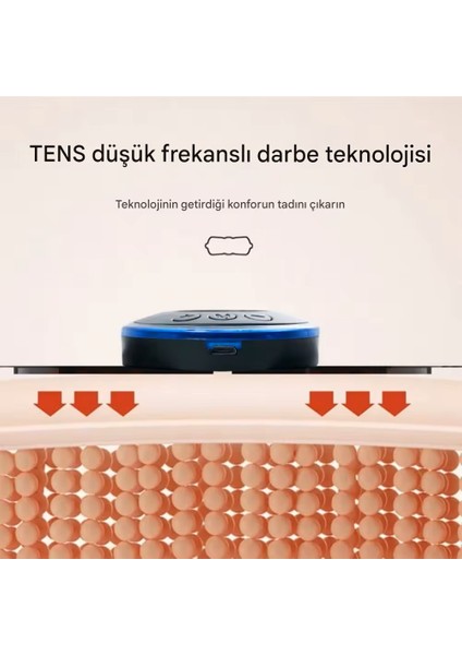 Yeni Nesil Darbeli Tens Masaj Aleti 8 Mod 19 Seviye Kelebek Masaj Aleti (1 Adet) fırsatları