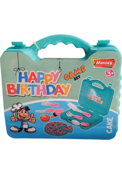 Heroes Toys Çantalı Oyuncak Pasta Seti ERN-815