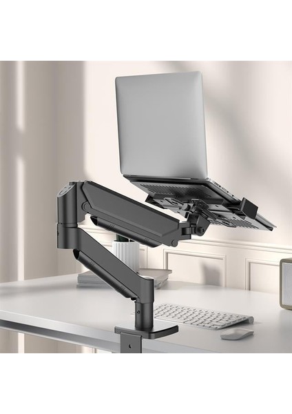 PM-252-J 13-32'' Amortisörlü Tek Kol Gaming Monitör Ofis Laptop Notebook Tutucu Masa Stand Askı Aparatı fiyatları