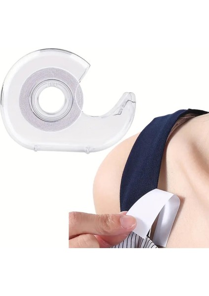 Kıyafet Sabitleme Yapıştırma, Dekolte Kapama Vücut Bandı - 2 Kartuş Toplam 6metre