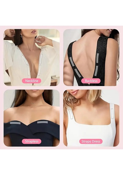 Kıyafet Sabitleme Yapıştırma, Dekolte Kapama Vücut Bandı - 2 Kartuş Toplam 6metre modelleri