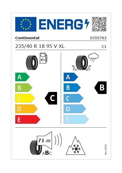 235/40 R18 95V Xl Fr Wintercontact Ts 870 P Oto Kış Lastiği ( Üretim Yılı: 2025 ) fiyatları