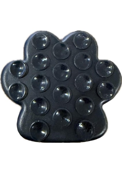 Vakumlu Telefon Tutucu Ağaç Siyah