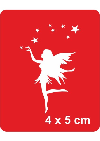 Melek ve Yıldızlar Tattoo Geçici Dövme Şablonları Kına Kalıpları