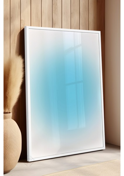 Aura Serisi Beyaz Çerçeveli Poster, Tablo No:86 fırsatları