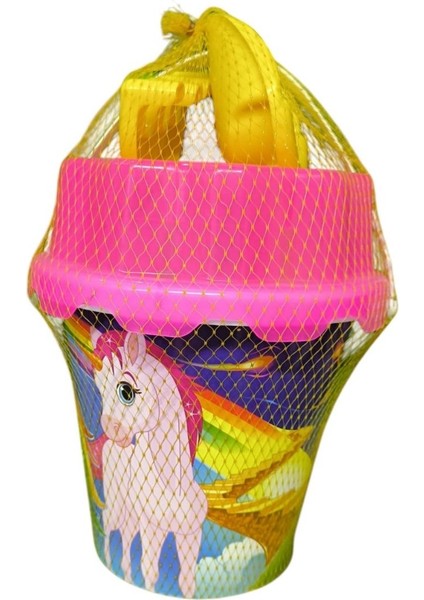 Heroes Toys Büyük Boy Resimli Kova Figürsüz ERN-886-PEMBE