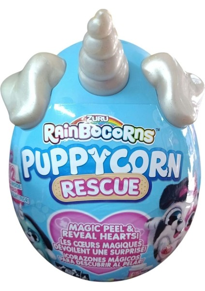 Zuru Rainbocorns Puppycorn Sürpriz Paket RAR14000-GÜMÜŞ Boynuz