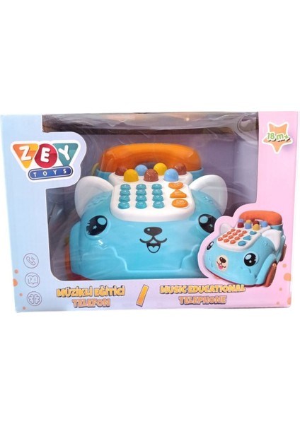 Zey Toys Arabalı Telefon 2025-MAVI