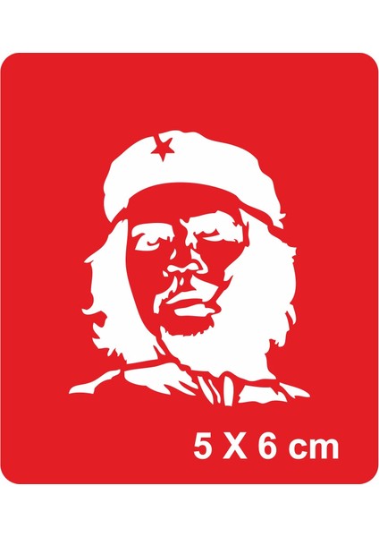 Che Guevara Tattoo Geçici Dövme Şablonları Kına Kalıpları