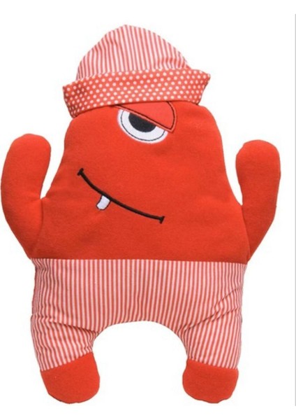 Asya Oyuncak Monster Friend Peluş Oyuncak 4100900-KIRMIZI