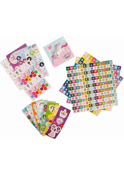 Aden Oyuncak Unicorn Sticker Seti 802 Parça ADN-3444 fiyatları